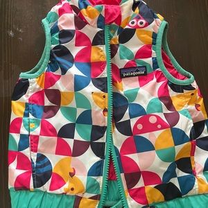 Baby Patagonia reversible vest